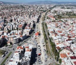 Manisa’nın trafiğine nefes aldıracak yolda çalışmalar sürüyor