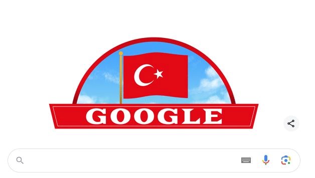 Google’dan 29 Ekim Cumhuriyet Bayramı’na özel doodle