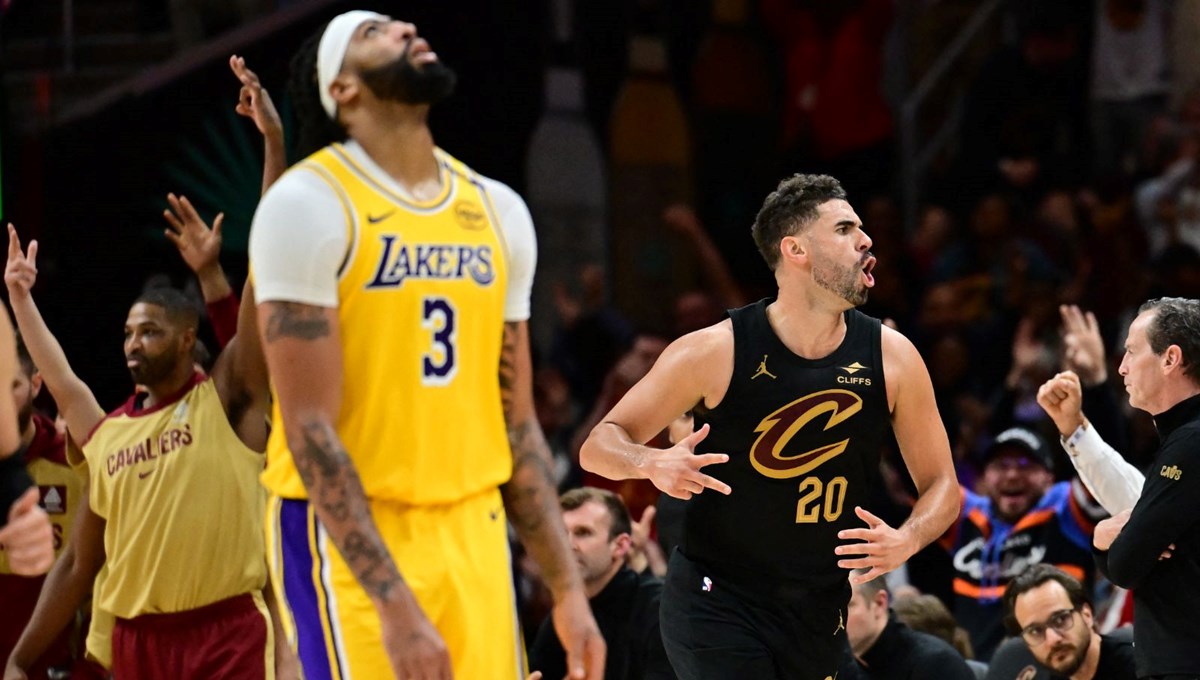 NBA’de Cleveland Cavaliers’tan 5’te 5