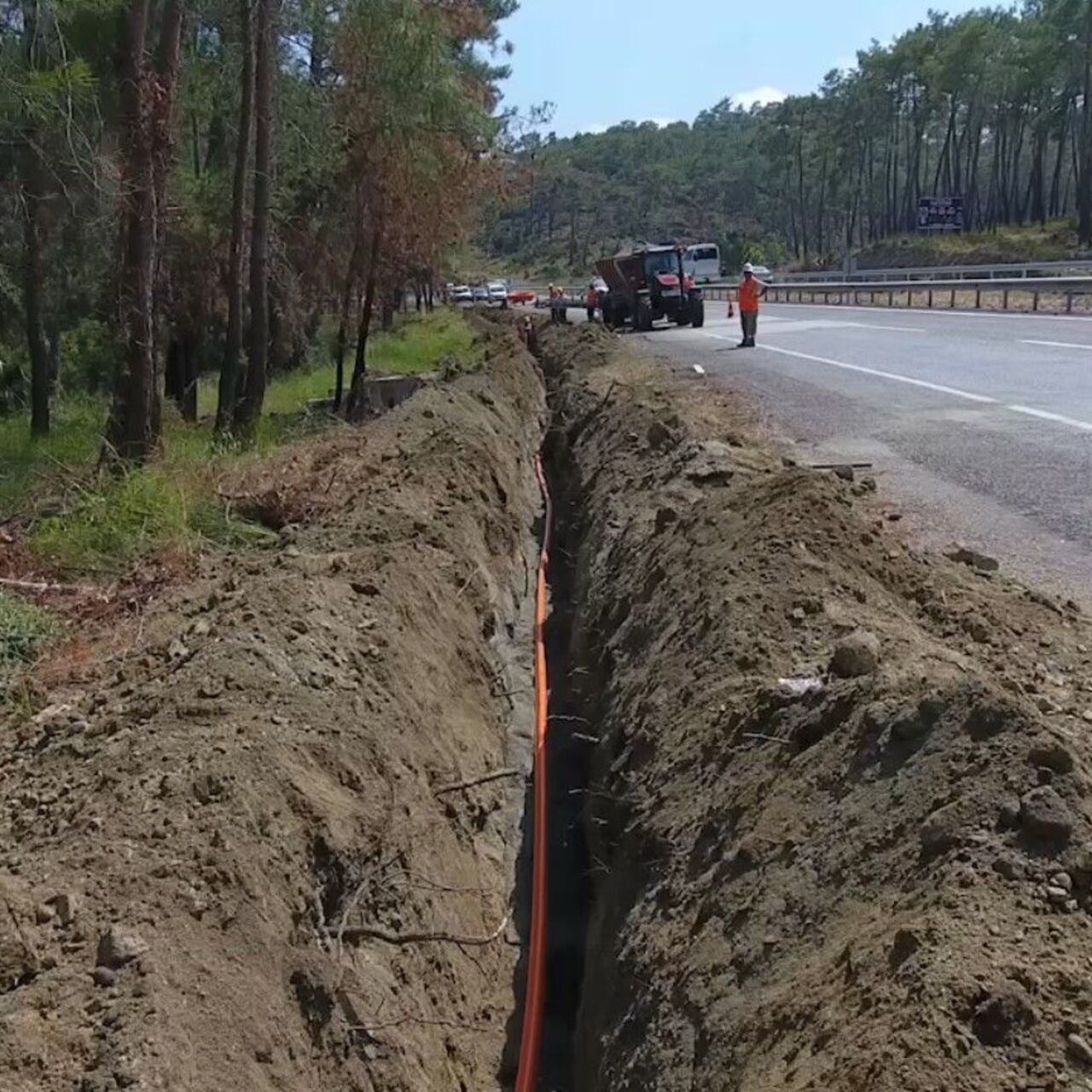 Otoyollardaki fiber ağ 7 bin kilometreyi aştı