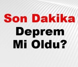 Son dakika Adana’da deprem mi oldu? Az önce deprem Adana’da nerede oldu? Adana deprem Kandilli ve AFAD son depremler listesi 06 Ekim 2024