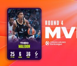 THY Euroleague’de 4. haftanın MVP’si Theo Maledon oldu