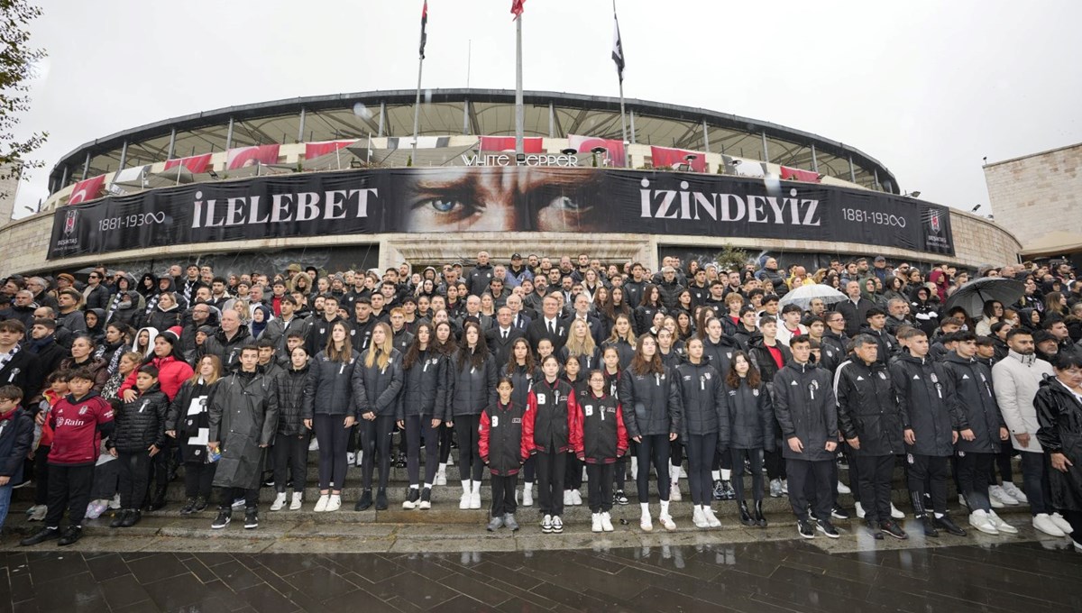 Beşiktaş Kulübü, Mustafa Kemal Atatürk’ü andı