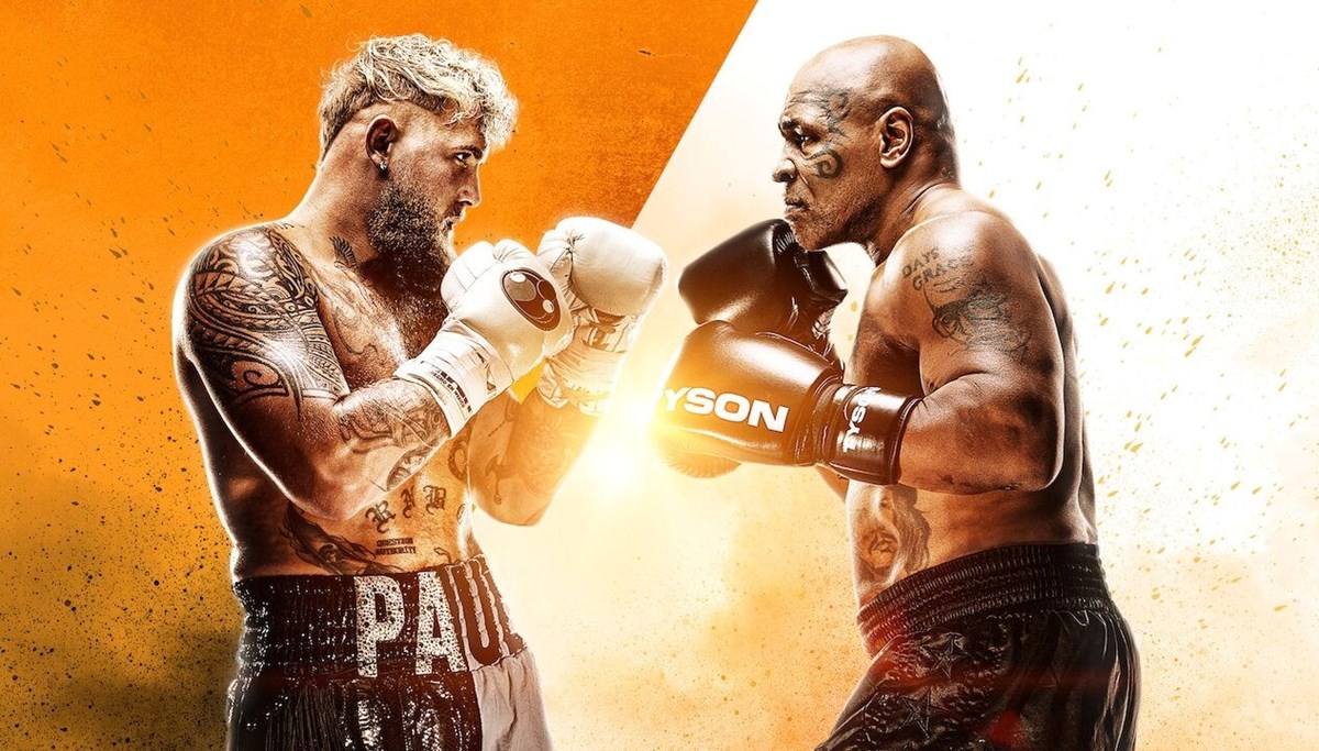 Jake Paul ve Mike Tyson dövüşünde 80 bin kişilik stadyumda rekor hasılat