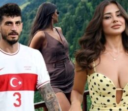 Milli futbolcu Samet Akaydin ile oyuncu Hazal Çağlar birlikteliği