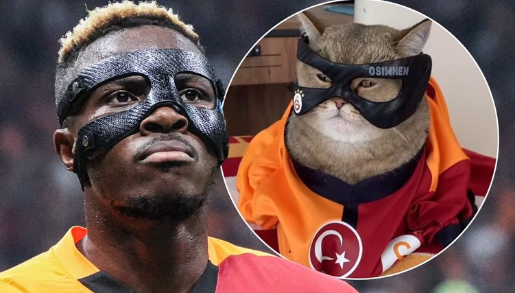 Osimhen’den maskeli kedi Pisimhen paylaşımı