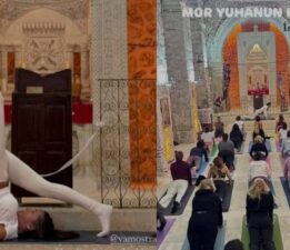 Tarihi Süryani kilisesinde yoga yaptılar: Tepkiler üzerine açıklama geldi