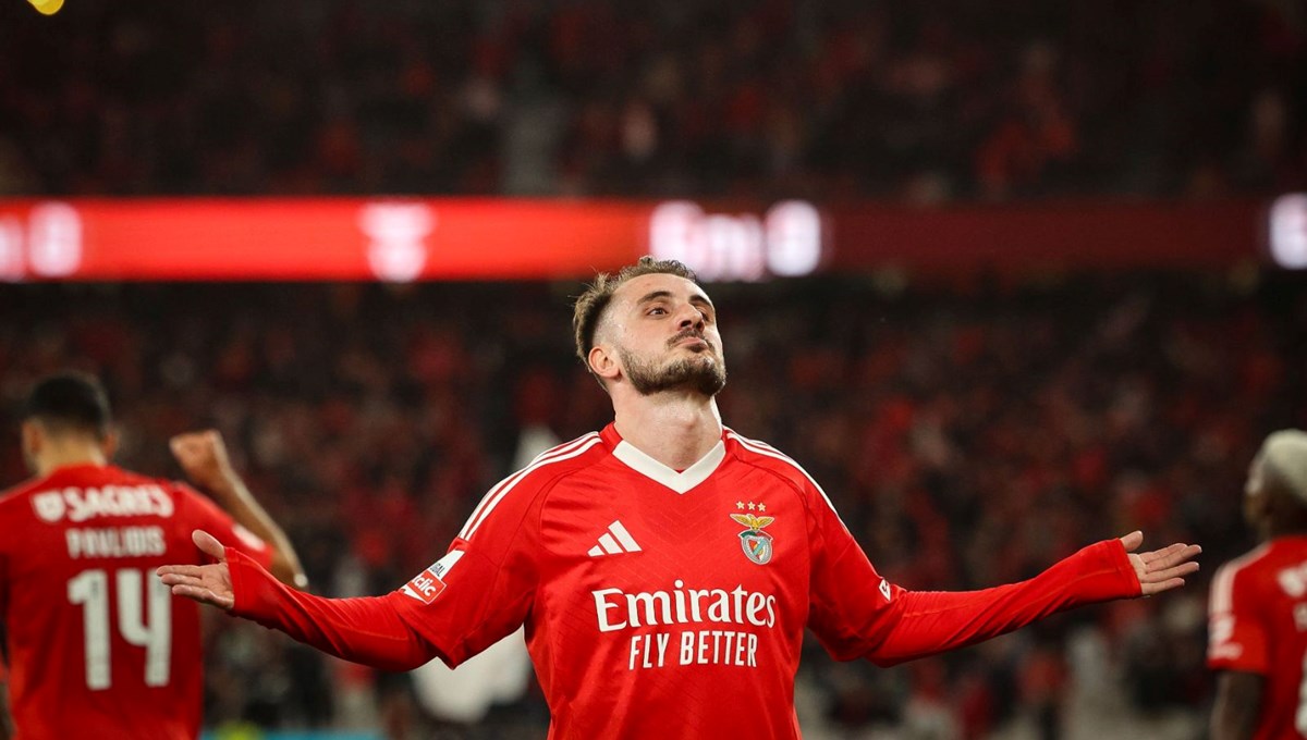 Benfica, Kerem Aktürkoğlu ile kazandı