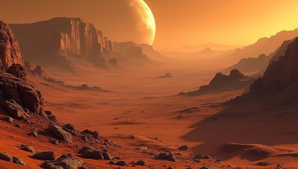 Mars’ta yaşam izleri: Su, ısı, enerji bulunan 3 bin kilometre büyüklüğünde bölge keşfedildi!