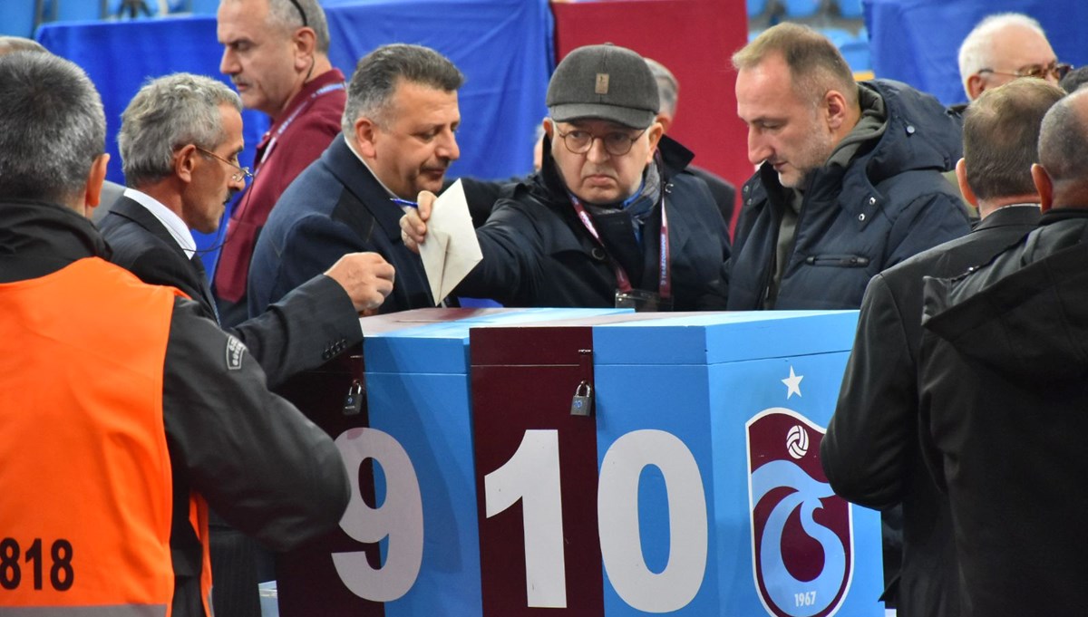 Trabzonspor’da seçim: Oy verme işlemi başladı