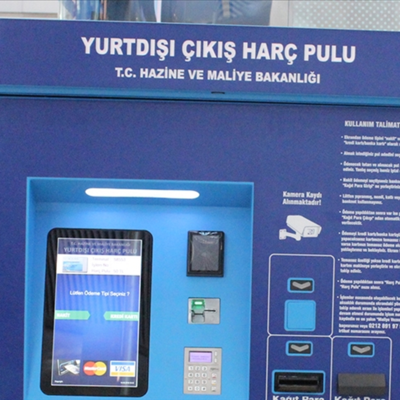 Yurtdışı çıkış harcında değişiklik