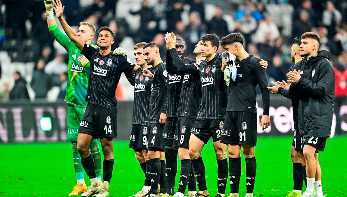 Beşiktaş, Süper Lig’de 3 maç sonra galibiyete ulaştı