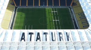 Fenerbahçe Kulübü, Mustafa Kemal Atatürk’ün ismini Ülker Stadı’nın çatısına işledi