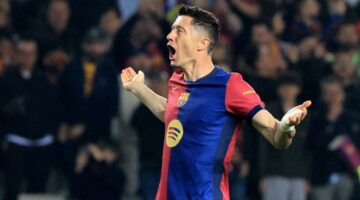 36 yaşındaki Lewandowski yıldızlaştı Barcelona ezip geçti (Şampiyonlar Ligi’nde gecenin sonuçları)