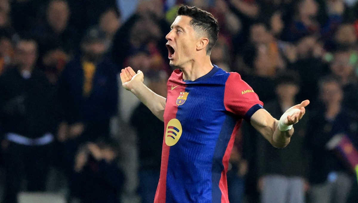 36 yaşındaki Lewandowski yıldızlaştı Barcelona ezip geçti (Şampiyonlar Ligi’nde gecenin sonuçları)