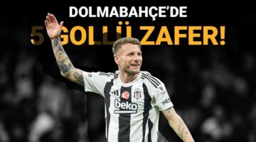 Beşiktaş, Dolmabahçe’de 5 golle kazandı, Hatayspor küme düştü
