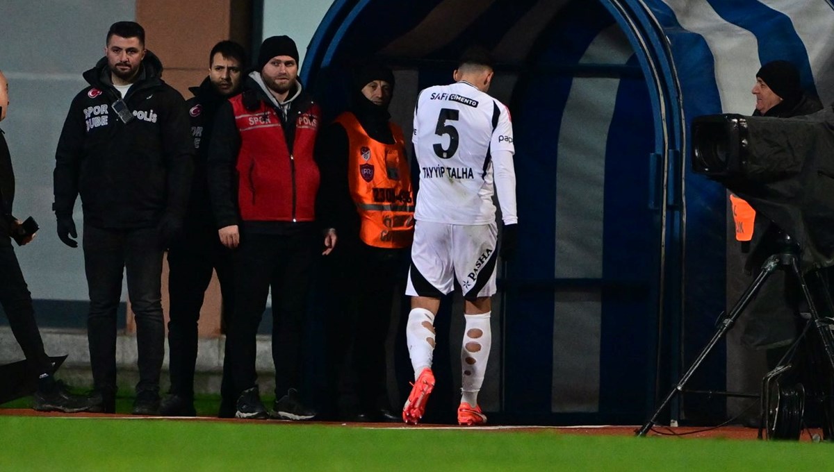 Beşiktaş’ta Tayyip Talha’nın cezası belli oldu