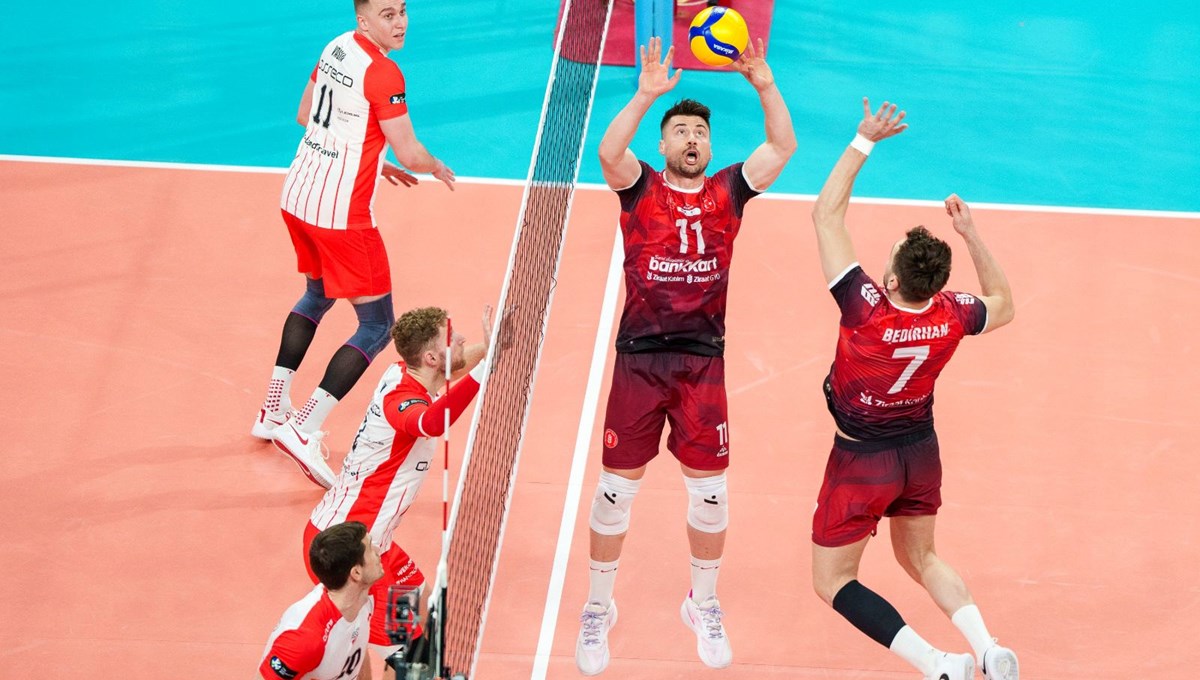 CEV Kupası Finali | Ziraat Bankkart Voleybol Takımı kupa için sahaya çıkıyor