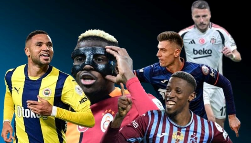 Süper Lig’de gol krallığı yarışı: Osimhen, Banza, En-Nesyri’nin kaç golü var?