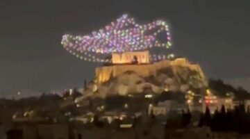 Akropolis’in üzerinde drone ile reklama soruşturma