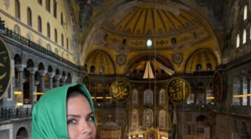Ayasofya Camii’nden paylaşımda bulundu