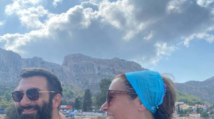 Meis Adası’nda romantik kutlama