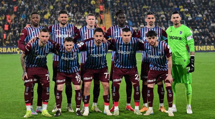 Trabzonspor’da 4 futbolcu forma giyemeyecek